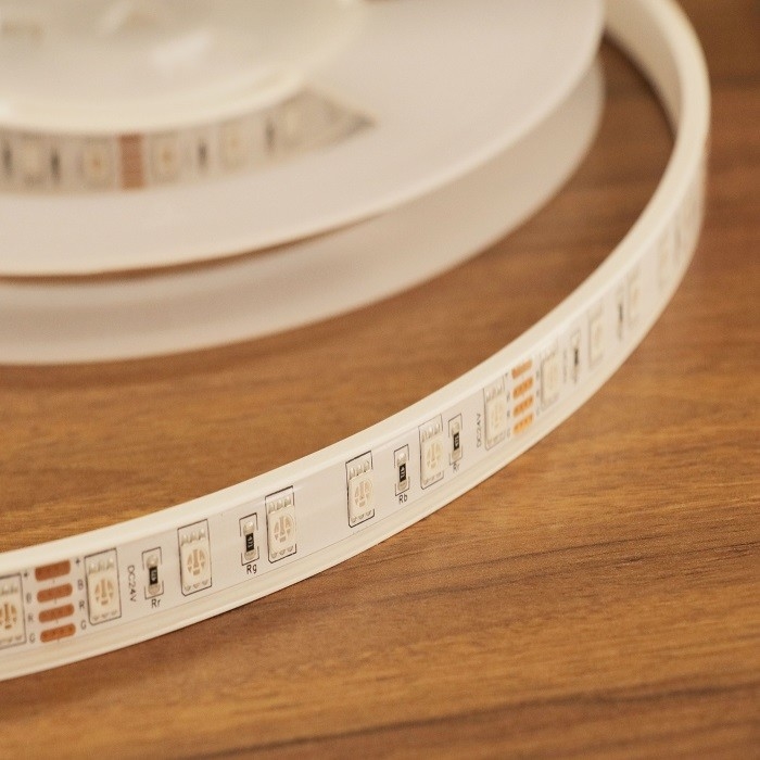SMD 5050 RGBW 12mm LED Strip RGBW 3000K DC24V PI20 96LEDs/m DC24V